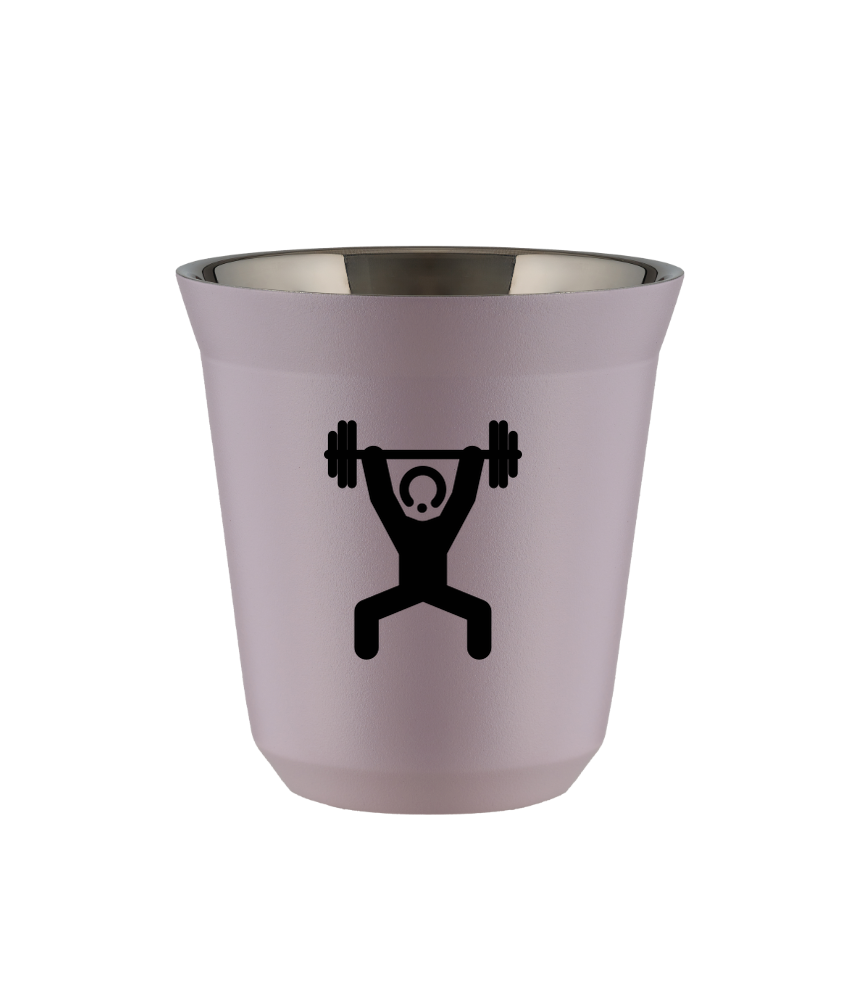 Kubek 240 ml LAWENDOWY "Siłacz 1"