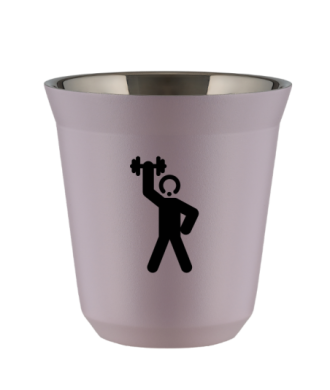 Kubek 240 ml LAWENDOWY "Siłacz 2" Kubek 240 ml LAWENDOWY "Siłacz 2"