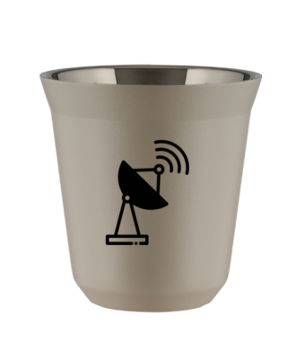 Kubek 240 ml BEŻOWY "Antena" Kubek 240 ml BEŻOWY "Antena"