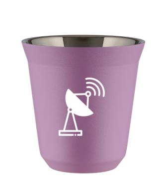 Kubek 240 ml LILIOWY "Antena (biały)" Kubek 240 ml LILIOWY "Antena (biały)"