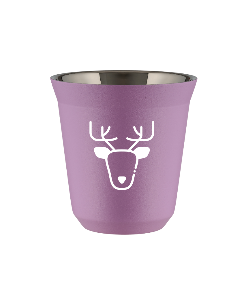 Kubek 240 ml LILIOWY "Renifer (biały)"