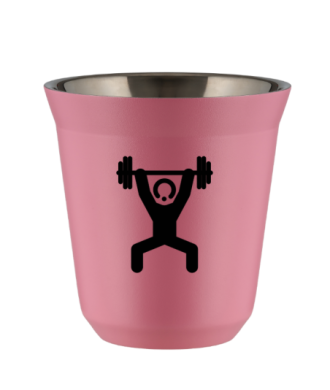 Kubek hot pink 240 ml, SILACZ 1 (czarny) kubek termiczny na kawe | 80,00 zł