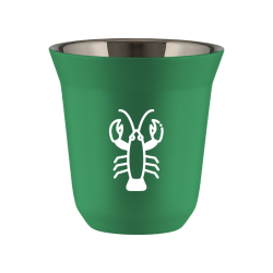 Cup 80 ml GREEN "Cancer (white)"