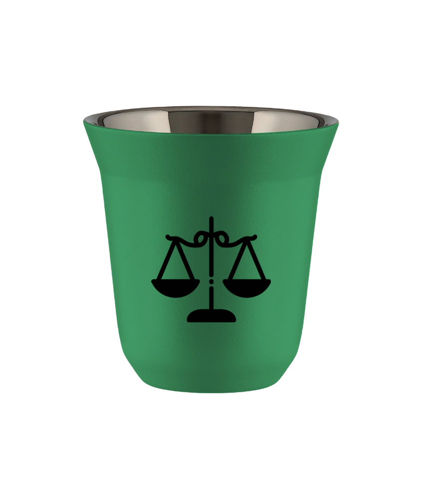Kubek 150 ml ZIELONY "Waga"