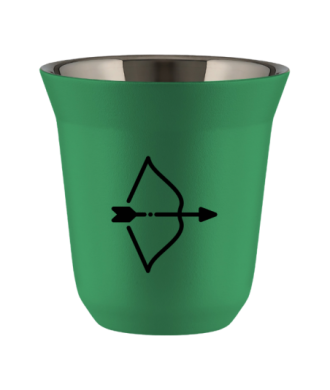 Kubek 150 ml ZIELONY "Strzelec" Kubek 150 ml ZIELONY "Strzelec"