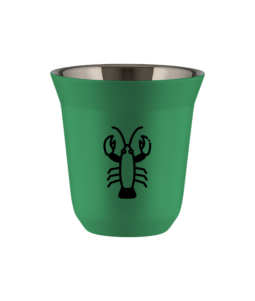 Kubek 150 ml ZIELONY "Rak"