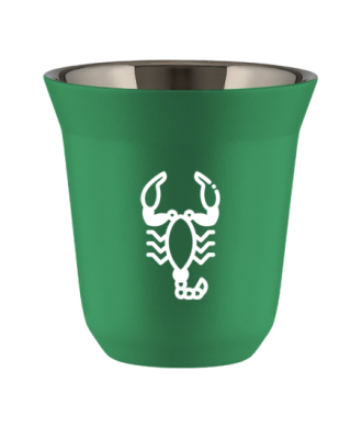 Kubek 150 ml ZIELONY "Skorpion (biały)" Kubek 150 ml ZIELONY "Skorpion (biały)"