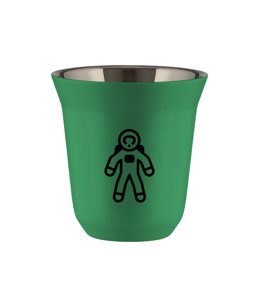 Kubek 150 ml ZIELONY "Astronauta"
