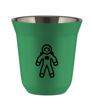 Kubek 150 ml ZIELONY "Astronauta (czarny)" Kubek 150 ml ZIELONY "Astronauta (czarny)"