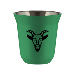 Cup 240 ml GREEN "Capricorn (black)"