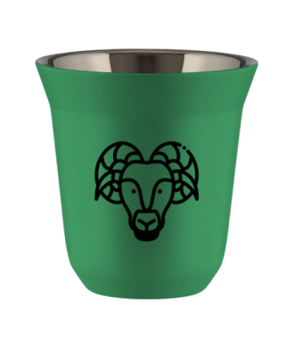 Kubek 240 ml ZIELONY "Baran (czarny)" Kubek 240 ml ZIELONY "Baran (czarny)"