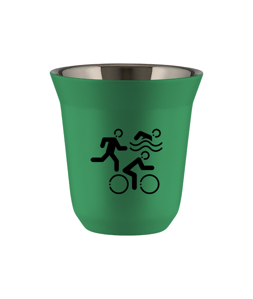 Cup 80 ml GREEN "Sports"