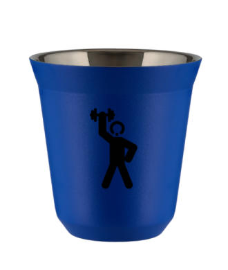 Kubek navy blue 150 ml, SILACZ 2 (czarny)