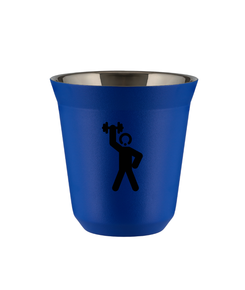 Kubek navy blue 150 ml, SILACZ 2 (czarny) kubek termiczny na kawe | 70,00 zł