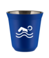 Kubek navy blue 150 ml, PLYWAK (bialy) kubek termiczny na kawe | 70,00 zł