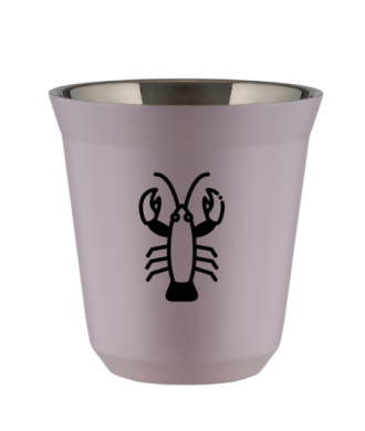 Kubek lawendowy 150 ml, RAK (czarny) kubek termiczny na kawe | 70,00 zł
