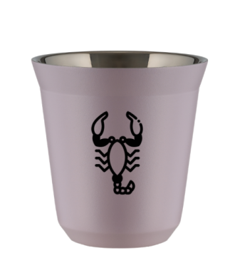 Kubek lawendowy 150 ml, SKORPION kubek termiczny na kawe | 70,00 zł