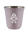 Kubek lawendowy 150 ml, ASTRONAUTA (bialy) kubek termiczny na kawe | 70,00 zł