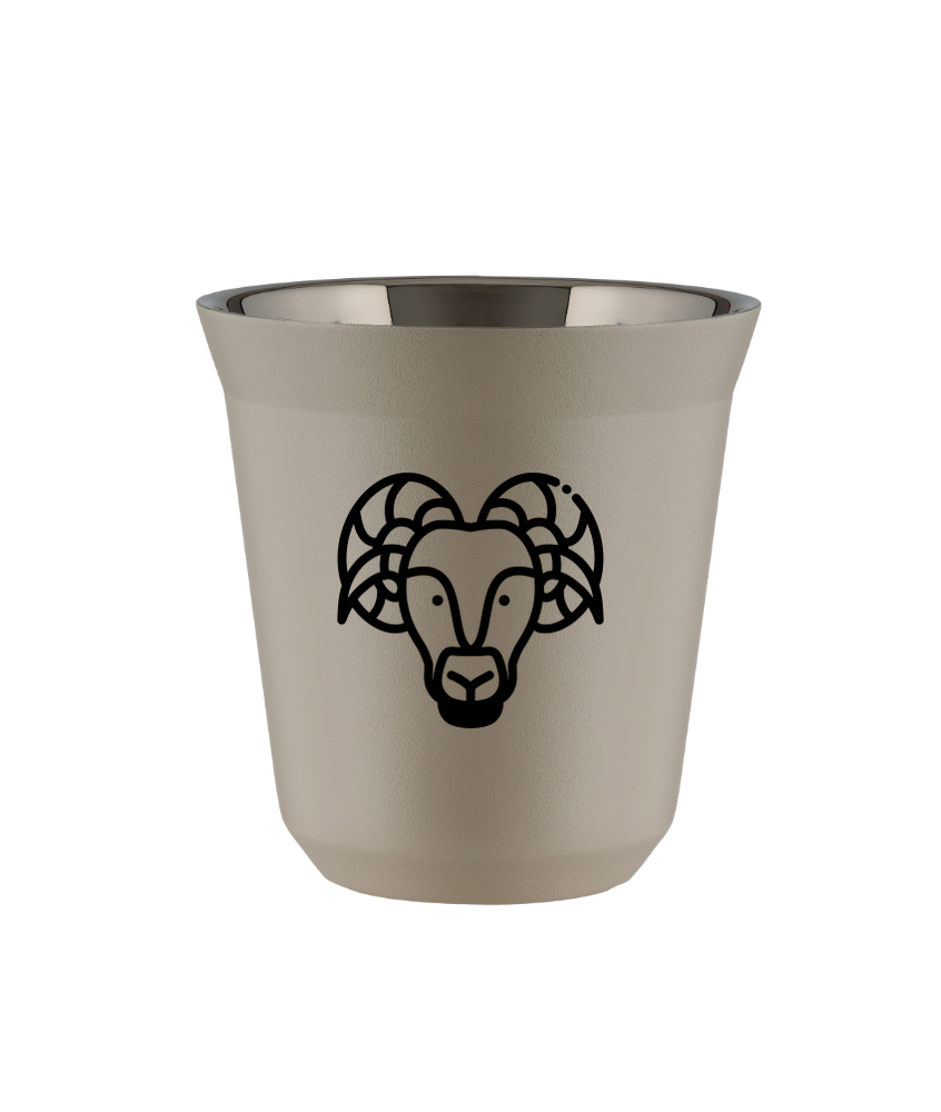 Kubek natural beige 150 ml, BARAN kubek termiczny na kawe | 70,00 zł Kubek natural beige 150 ml, BARAN kubek termiczny na kawe | 70,00 zł