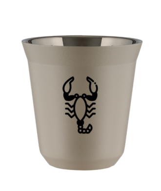 Kubek natural beige 150 ml, SKORPION kubek termiczny na kawe | 70,00 zł