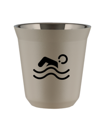 Kubek natural beige 150 ml, PLYWAK