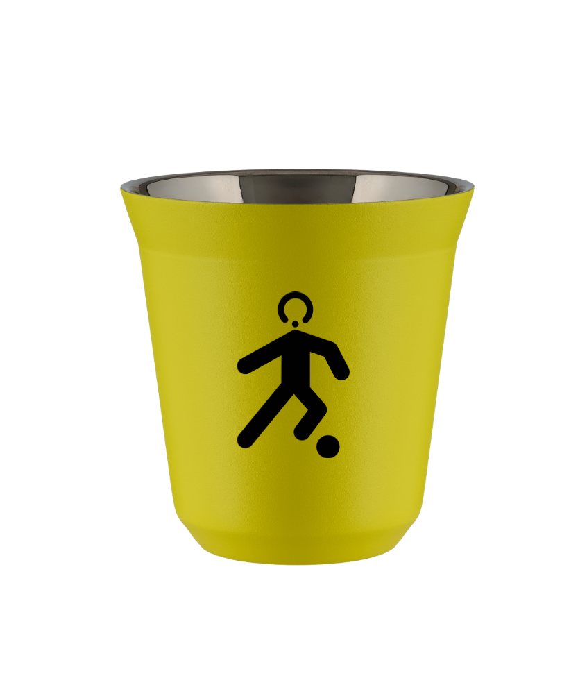 Kubek canary yellow 150 ml, PILKA NOZNA kubek termiczny na kawe | 70,00 zł Kubek canary yellow 150 ml, PILKA NOZNA kubek termiczny na kawe | 70,00 zł