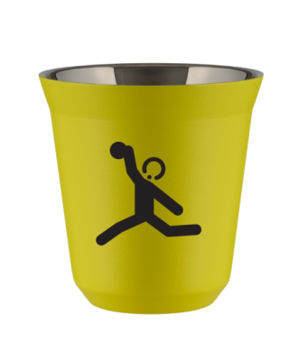 Kubek canary yellow 150 ml, RZUT DYSKIEM