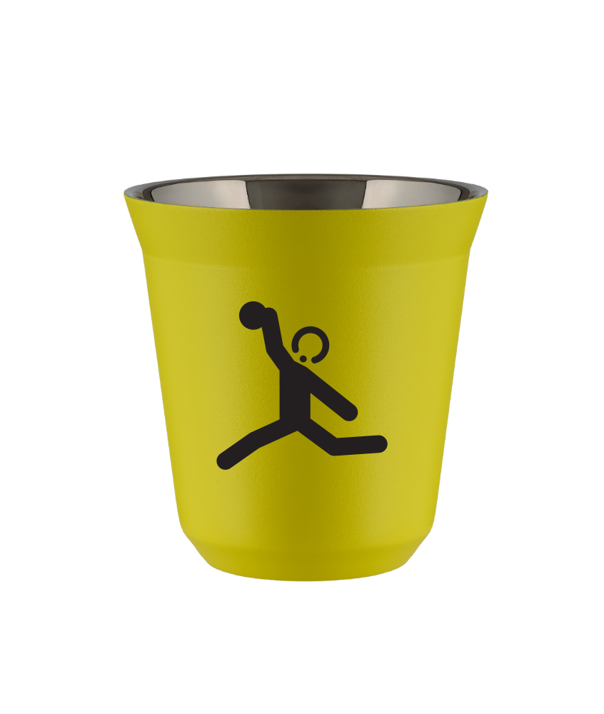 Kubek canary yellow 150 ml, RZUT DYSKIEM kubek termiczny na kawe | 70,00 zł Kubek canary yellow 150 ml, RZUT DYSKIEM kubek termiczny na kawe | 70,00 zł