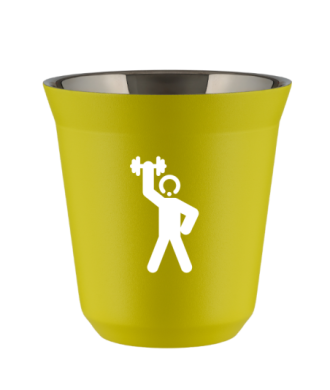 Kubek canary yellow 150 ml, SILACZ 2 (bialy)