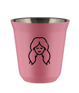 Kubek 150 ml RÓŻOWY "Panna" Kubek 150 ml RÓŻOWY "Panna"