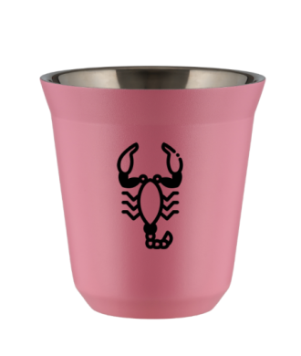 Kubek 150 ml RÓŻOWY "Skorpion (czarny)" Kubek 150 ml RÓŻOWY "Skorpion (czarny)"