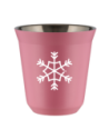 Kubek hot pink 150 ml, SNIEZYNKA (bialy) kubek termiczny na kawe | 70,00 zł