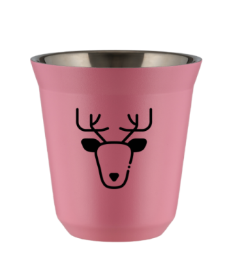 Kubek hot pink 150 ml, RENIFER kubek termiczny na kawe | 70,00 zł