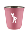 Kubek hot pink 150 ml, SILACZ 2 (bialy) kubek termiczny na kawe | 70,00 zł
