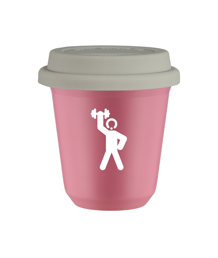 Kubek hot pink 150 ml, SILACZ 2 (bialy) z pokrywka biala kubek termiczny na kawe | 75,00 zł Kubek hot pink 150 ml, SILACZ 2 (bialy) z pokrywka biala kubek termiczny na kawe | 75,00 zł