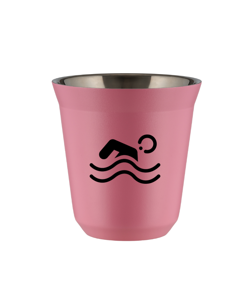 Kubek hot pink 150 ml, PLYWAK (czarny) kubek termiczny na kawe | 70,00 zł Kubek hot pink 150 ml, PLYWAK (czarny) kubek termiczny na kawe | 70,00 zł