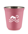 Kubek hot pink 150 ml, PLYWAK (bialy) kubek termiczny na kawe | 70,00 zł