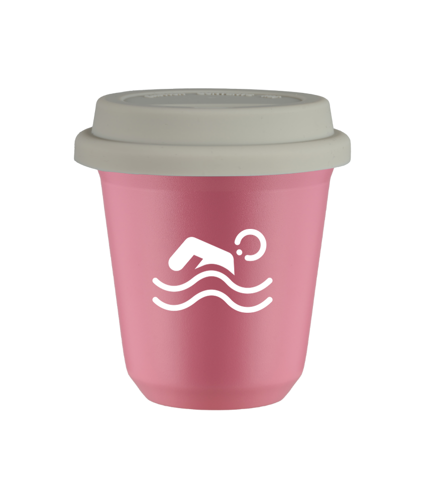 Kubek hot pink 150 ml, PLYWAK (bialy) z pokrywka biala kubek termiczny na kawe | 75,00 zł Kubek hot pink 150 ml, PLYWAK (bialy) z pokrywka biala kubek termiczny na kawe | 75,00 zł