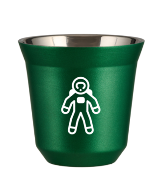 Kubek 240 ml ZIELONY METALIC "Astronauta (biały)" Kubek 240 ml ZIELONY METALIC "Astronauta (biały)"