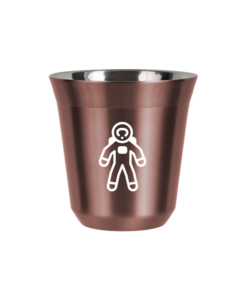 Kubek 240 ml RÓŻOWE ZŁOTO "Astronauta (biały)"
