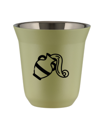 Kubek 240 ml PISTACJOWY "Wodnik (czarny)" Kubek 240 ml PISTACJOWY "Wodnik (czarny)"