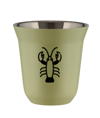 Kubek pistacjowy 240 ml, RAK (czarny) kubek termiczny na kawe | 80,00 zł