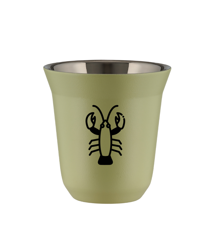 Cup 240 ml PISTACHIO "Cancer (black)"