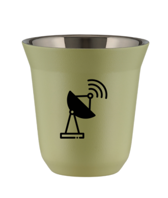Kubek pistacjowy 240 ml, ANTENA kubek termiczny na kawe | 80,00 zł