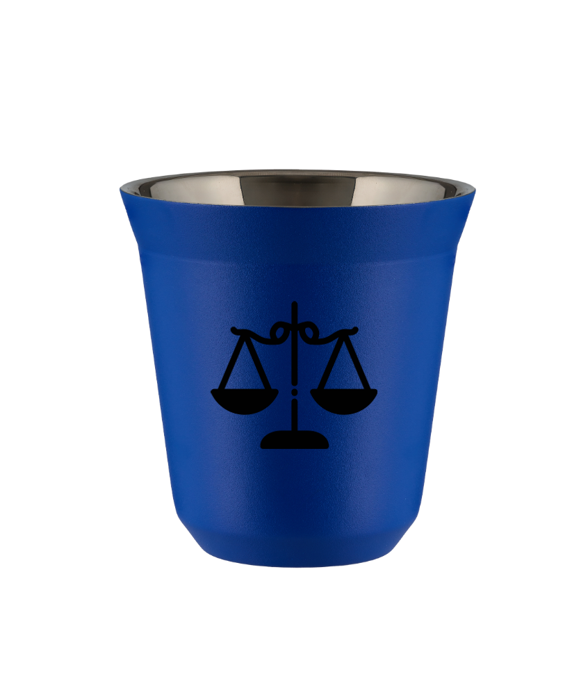 Kubek navy blue 240 ml, WAGA kubek termiczny na kawe | 80,00 zł Kubek navy blue 240 ml, WAGA kubek termiczny na kawe | 80,00 zł