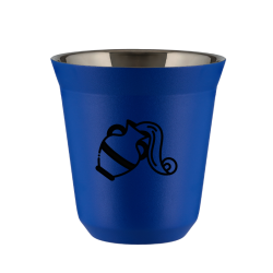 Cup 240 ml BLUE "Aquarius (black)"