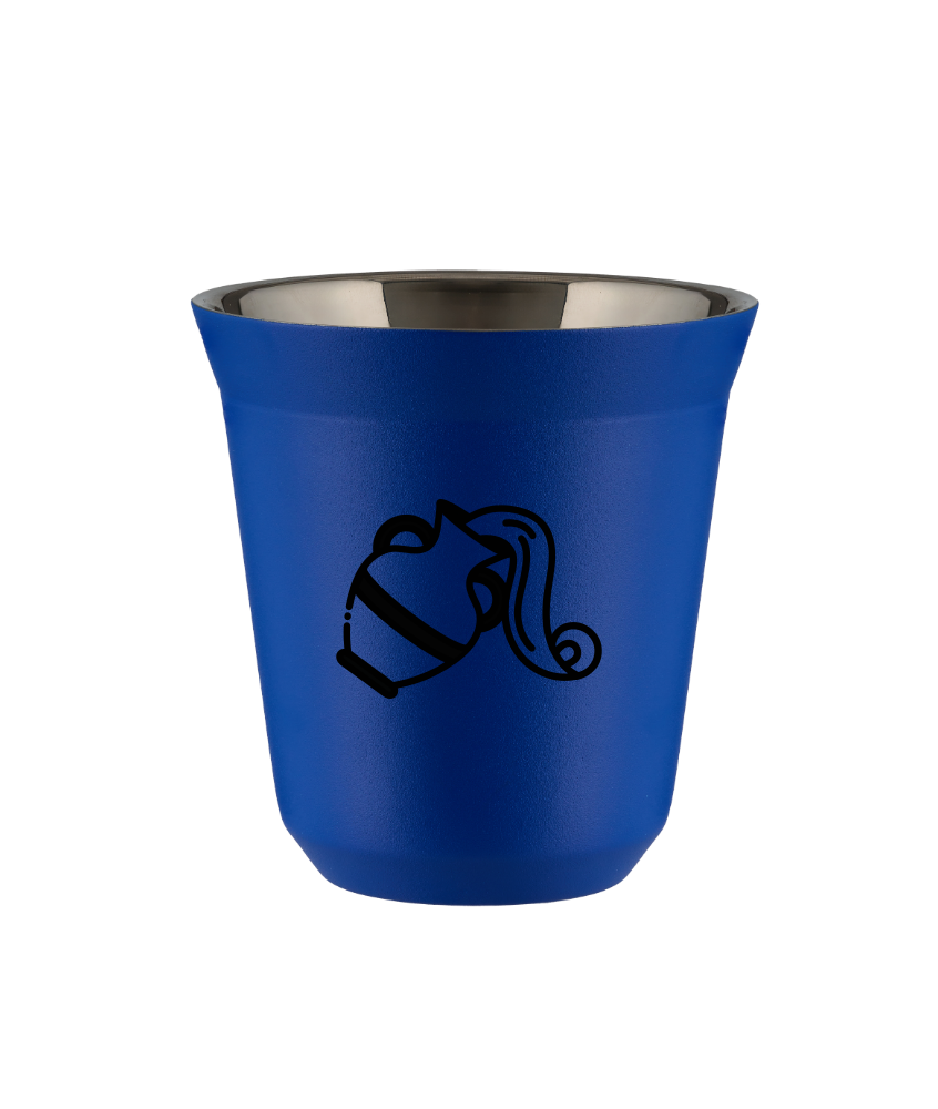 Cup 240 ml BLUE "Aquarius (black)"