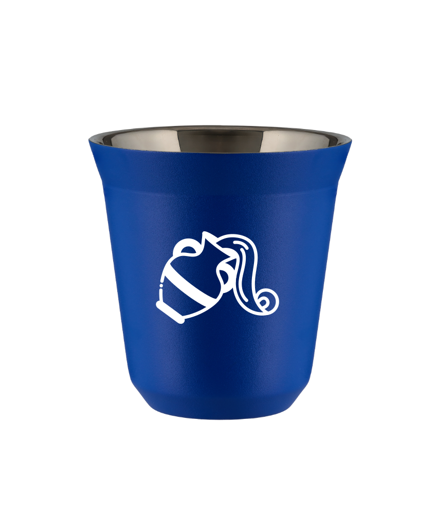 Kubek navy blue 240 ml, WODNIK (bialy) kubek termiczny na kawe | 80,00 zł Kubek navy blue 240 ml, WODNIK (bialy) kubek termiczny na kawe | 80,00 zł