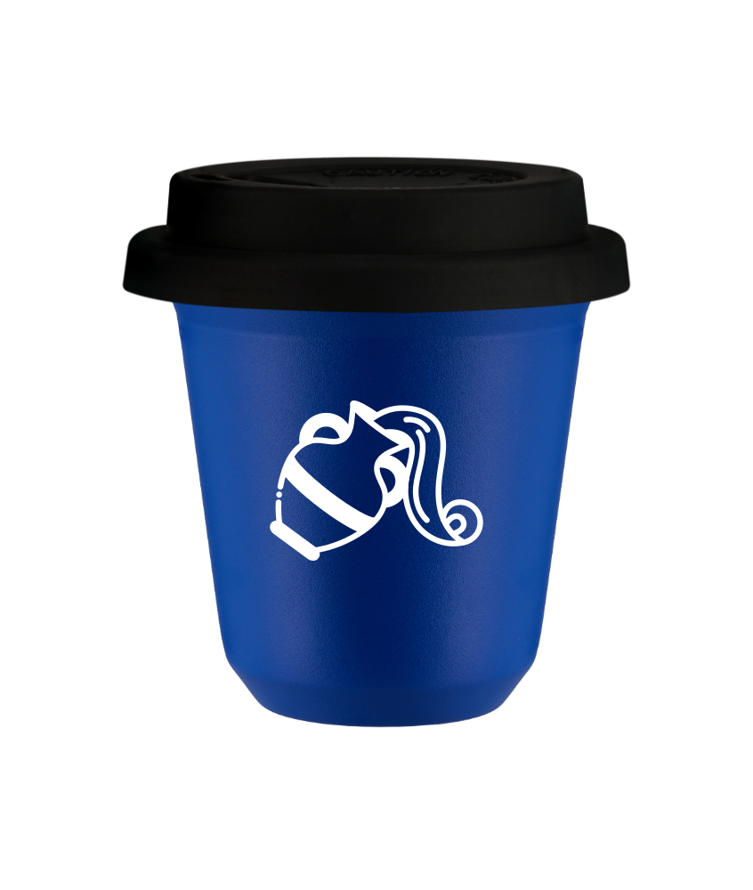Kubek navy blue 240 ml, WODNIK (bialy) z pokrywka czarna kubek termiczny na kawe | 85,00 zł Kubek navy blue 240 ml, WODNIK (bialy) z pokrywka czarna kubek termiczny na kawe | 85,00 zł