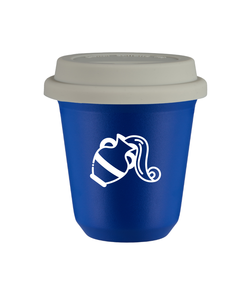 Kubek navy blue 240 ml, WODNIK (bialy) z pokrywka biala kubek termiczny na kawe | 85,00 zł Kubek navy blue 240 ml, WODNIK (bialy) z pokrywka biala kubek termiczny na kawe | 85,00 zł